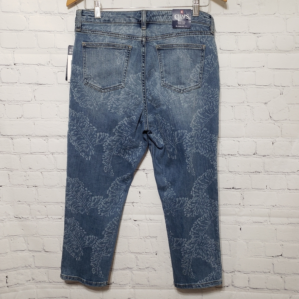 Chaps Sz 10P NWT Madden Capri - Picture 2 of 15